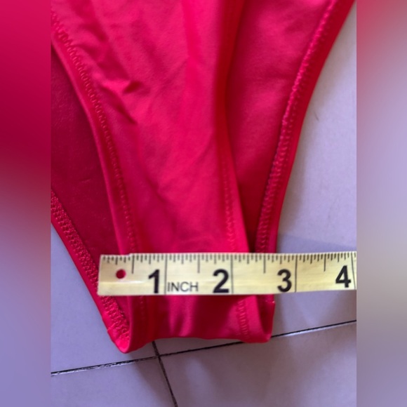 NFL Apparel swimsuit red sport beach pool bikini Swimsuit size S - Picture 9 of 13